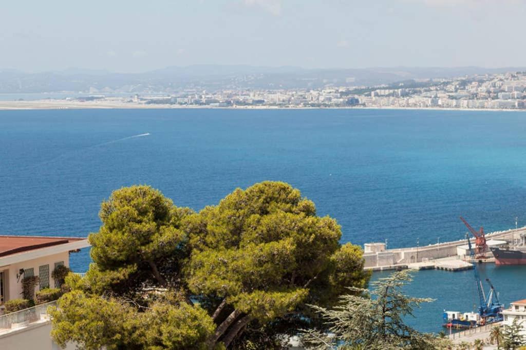 Mont Boron Magnificent View-3 Rooms - Wifi - A.C نيس المظهر الخارجي الصورة