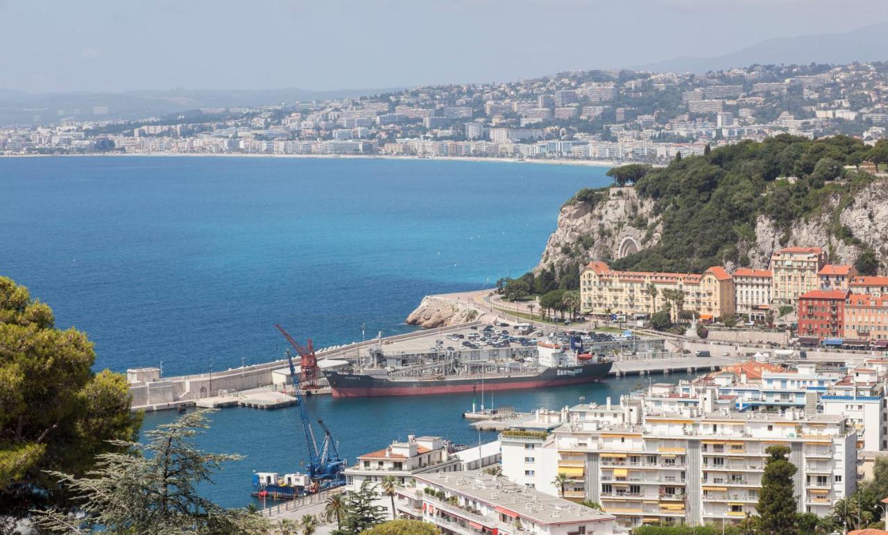 Mont Boron Magnificent View-3 Rooms - Wifi - A.C نيس المظهر الخارجي الصورة